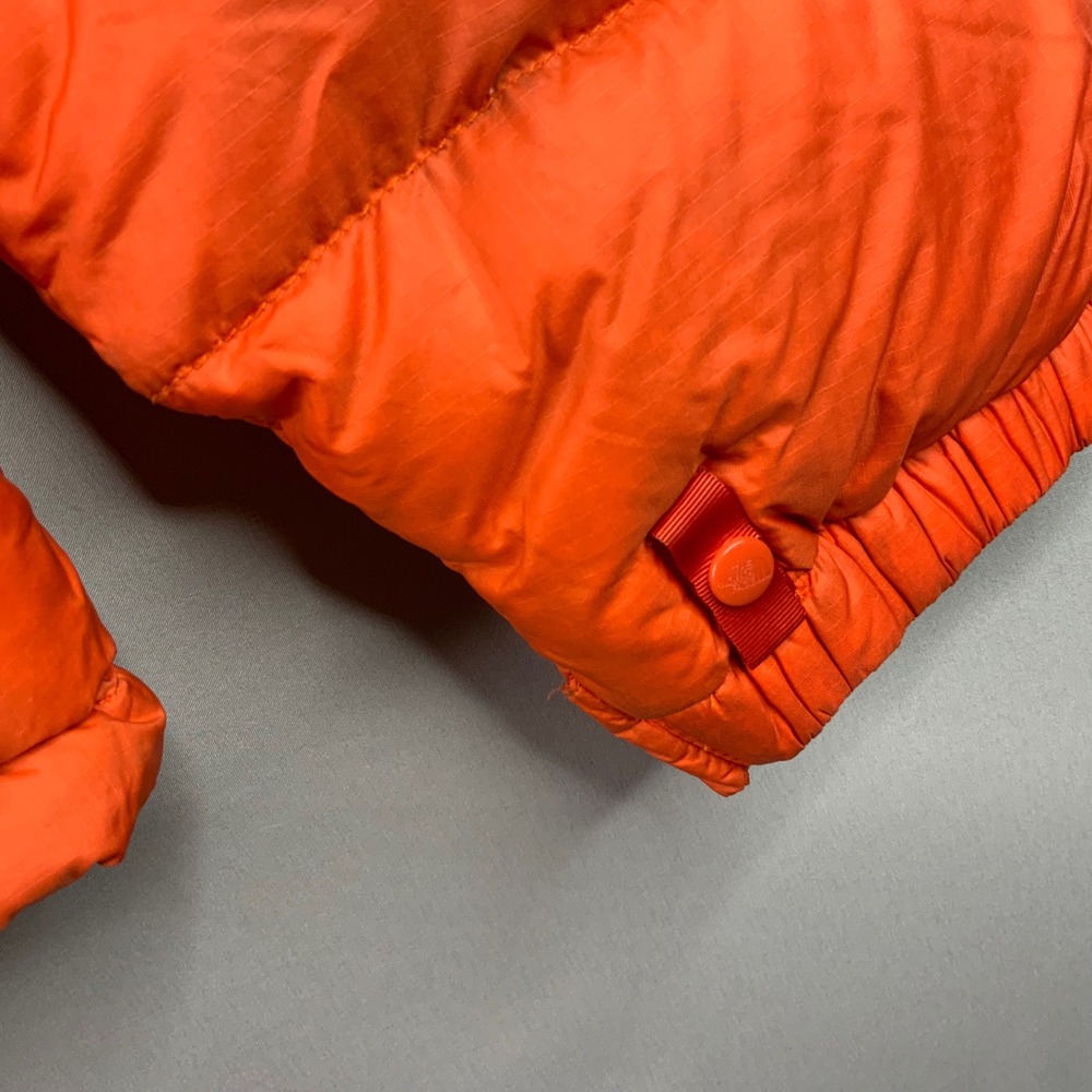 The North Face 700 Puffer Jacket Orange Goose Down Insulated Menswear - Picture 9 of 11